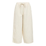 OBJECT Cropped Denim Trousers In Birch Black