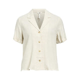 OBJECT Linen Shirt In Sandshell