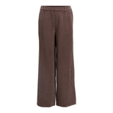 OBJECT OBJFRAME Loose Trousers In Seal Brown