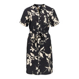 OBJECT OBJJACIRA Printed Shirt Dress In Black