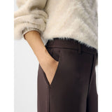 OBJECT Objlisa Trousers In Seal Brown