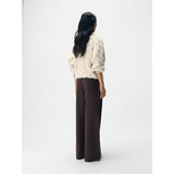 OBJECT Objlisa Trousers In Seal Brown