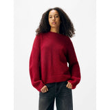 OBJECT OBJSAGGIA Knitted Pullover In Karanda Red