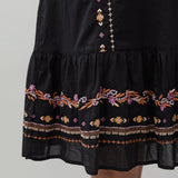Odd Molly Amira Short Dress Deep Asphalt
