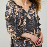 Odd Molly Riley Blouse Asphalt