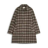 Oliver Spencer Crosby Coat Thackray In Oatmeal Multi