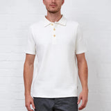 Oliver Spencer Tabley Polo Shirt Morval Cream