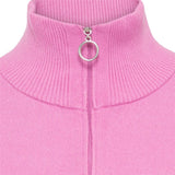 Cora Fit Striped Jumper Wit Zip Pink