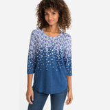 Olsen Amy Shirt Long Sleeves Ink Blue