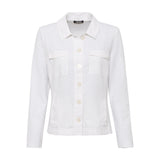 Olsen Jacket With Long Sleeves White