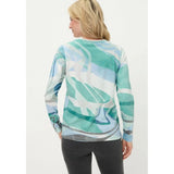 Olsen Panneaux Print T-Shirt In Mint