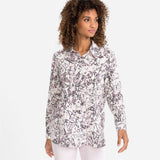 Olsen Shirt With Butterfly Print Pink