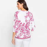 Olsen Sweatshirt With 3/4 Sleeves