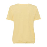 Olsen V Neck Top With Short Sleeves in Clara Fit