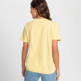 Olsen V Neck Top With Short Sleeves in Clara Fit