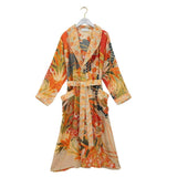 One Hundred Stars Gown In Fans Scarlet
