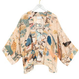 One Hundred Stars Kimono In Hummingbirds Nude