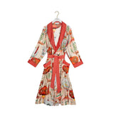 One Hundred Stars Lanterns Gown In Red