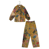One Hundred Stars Primula Gold Poplin Pyjama Set