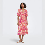 ONLAURI Short Dress In Cloud Dancer
