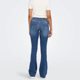 ONLY ONLBLUSH Mid waist Flared Fit Jeans In 32 Length