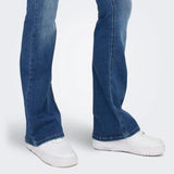 ONLY ONLBLUSH Mid waist Flared Fit Jeans In 32 Length