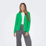 ONLY Onlella V-Neck Knit Cardigan in Green