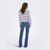 ONLGEENA Knitted Pullover In Cashmere Blue