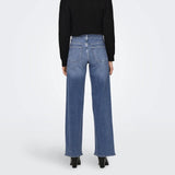 ONLY ONLMADISON High Waist Wide Leg Fit Jeans In Medium 30" Length