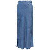ONLY Chigo Charis Skirt In Denim Blue