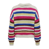 ONLY O-Neck Knitted Pullover in Grey/Birch