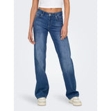 ONLY ONLBLUSH Mid Straight Denim In Medium Blue