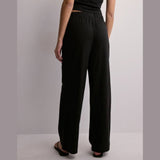 ONLY ONLCARO Linin Pull-Up Pant In Black