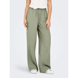 ONLY ONLCARO Loose Fit Trousers In Gray Tea