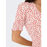 ONLY ONLCHIANTI Maxi Dress In Red