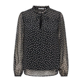 ONLY ONLDITSY Blouse In Black Dots