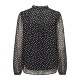 ONLY ONLDITSY Blouse In Black Dots