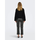 ONLY ONLDONNA BOW Knitted Pullover In Black