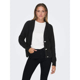 ONLY ONLELLA Knitted Cardigan In Black