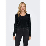 ONLY ONLELLA Knitted Pullover In Black