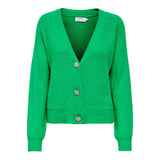 ONLY Onlella V-Neck Knit Cardigan in Green