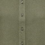 ONLY ONLGOA Linen Shirt In Smokey Olive
