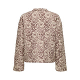 ONLY ONLHALLIE Quilted Jacket In Beige