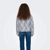ONLY ONLHALLIE Quilted jacket in White/ Cloud Dancer