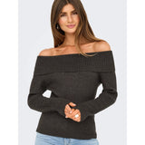 ONLY ONLKATIA Knitted Pullover In Chocolate Torte