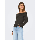 ONLY ONLKATIA Knitted Pullover In Chocolate Torte
