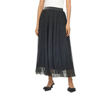 ONLY ONLLAVINA Skirt In Grey / Magnet