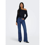 ONLY Onlmadison High Waist Flared Fit Jeans, 32" Length