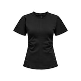 ONLY ONLMARIE Ruching Top In Black