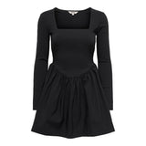 ONLY ONLMENIA Balloon Short Dress In Black